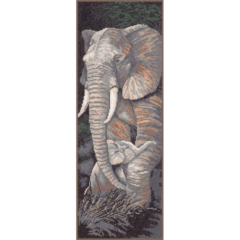 TP Olifant met jong n-draads 34962 Lanarte