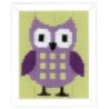 Spansteek-Kits Paarse uil
