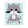 DH Spansteek-Kits Grijze poes