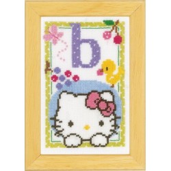 DH Hello Kitty letter B      8x12cm