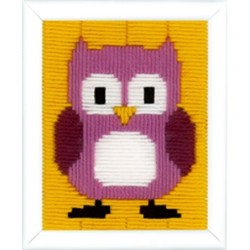Spansteek-Kits Paarse uil