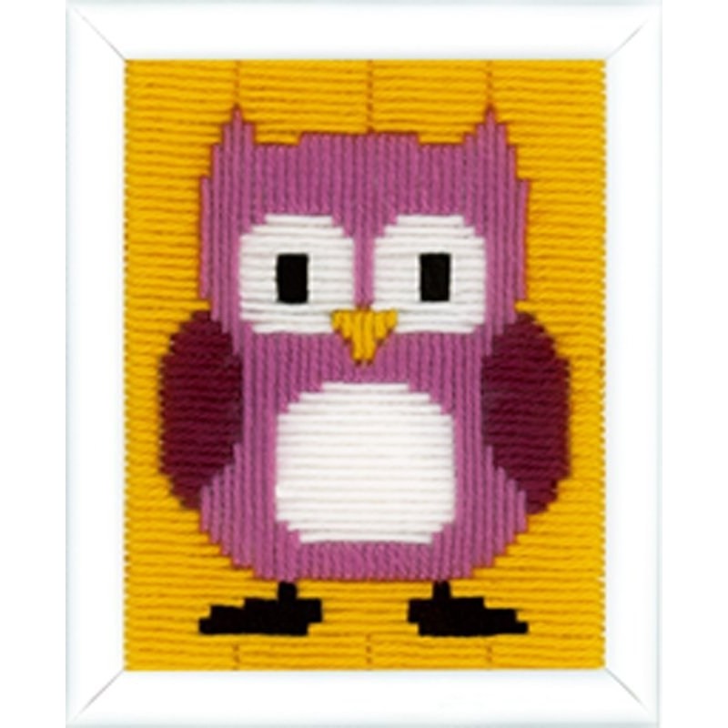 Spansteek-Kits Paarse uil