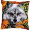 Kruissteekkussen  Wolf