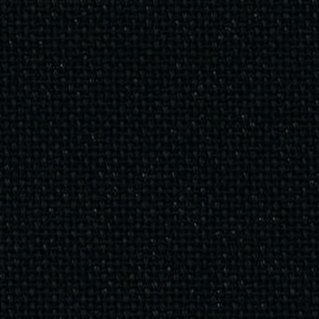 Lugana 140cm/kleur 720 zwart /per M