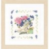Telpakket Boeket met rozen 27x28cm