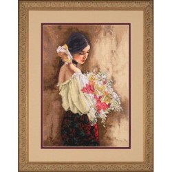 TP Woman with Bouquet    35274