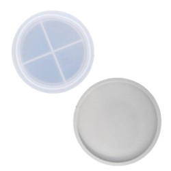 Siliconen mal onderzetter 10cm extra stevig - Ron