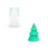 Silicone mal Kerstboom draaiend