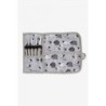 Haaknaaldenhouder schaapjes+5 haakpennen GREY
