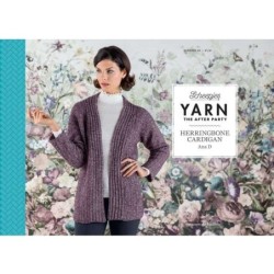 LB Yarn the after party 29 Herringbone Cardigan