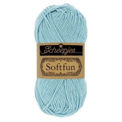 SOFTFUN 2432 azuurblauw        50gr.