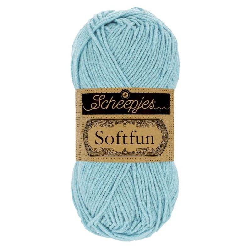 SOFTFUN 2432 azuurblauw        50gr.