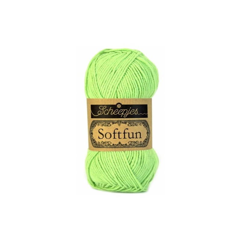 SOFTFUN 2516 licht fel groen   50gr.