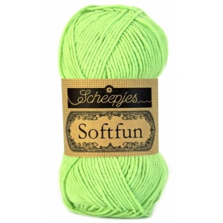 SOFTFUN 2516 licht fel groen   50gr.