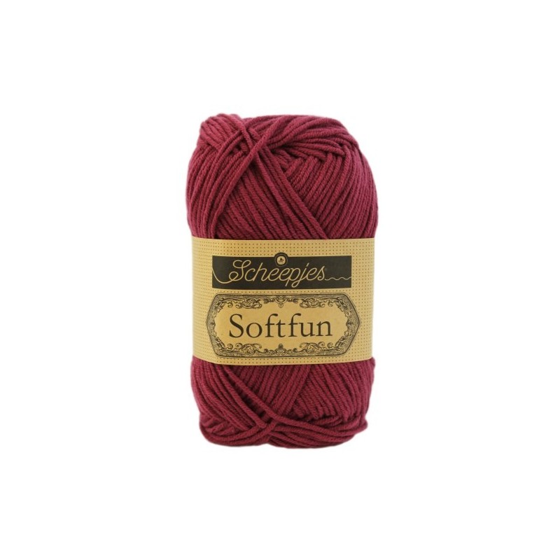 SOFTFUN 2534 donker framboise        50gr.