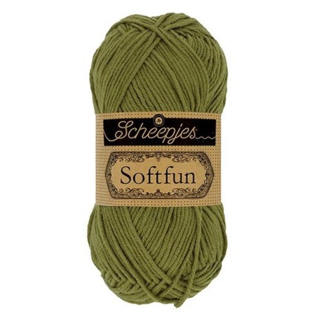 SOFTFUN 2616 olijfgroen        50gr.