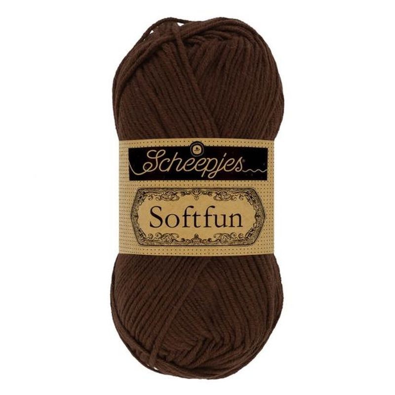 SOFTFUN 2623 Chocolade bruin     50gr.