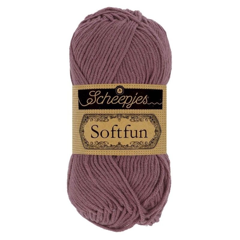 SOFTFUN 2624  pruimkleur     50gr.
