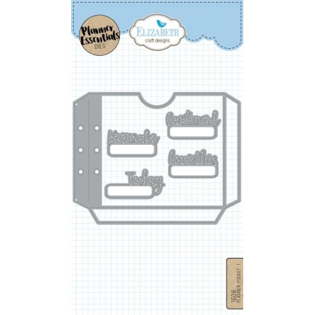 Dies set planner pocket 1