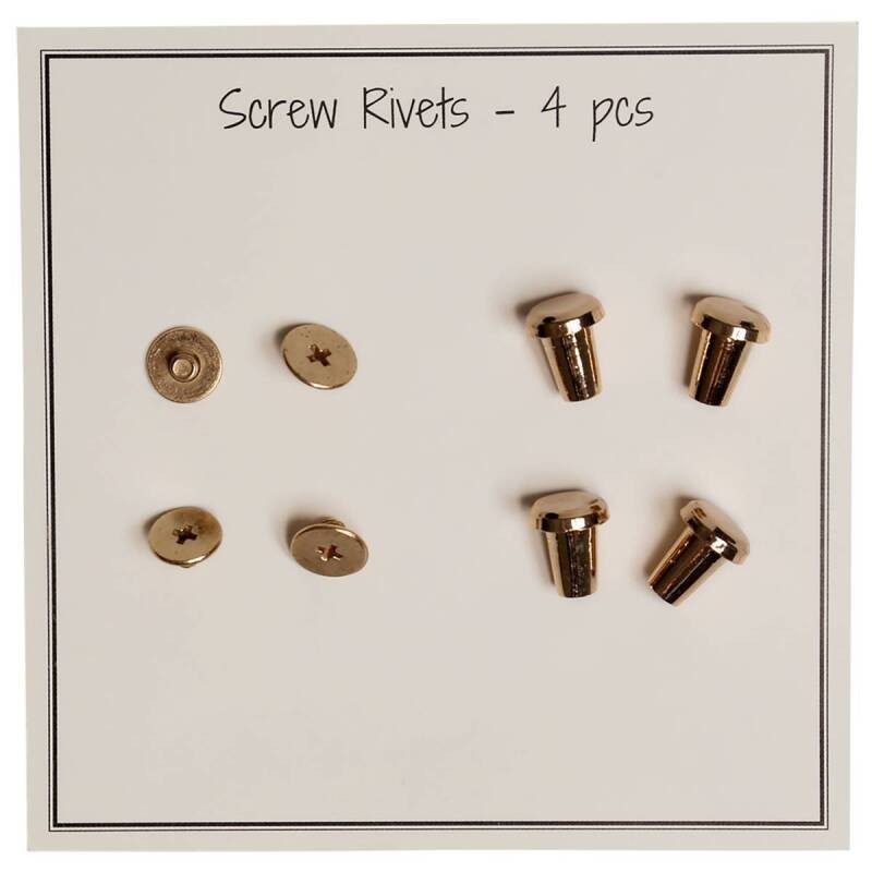 Schroef rivet goudkleur 8,2 x10mm /4st