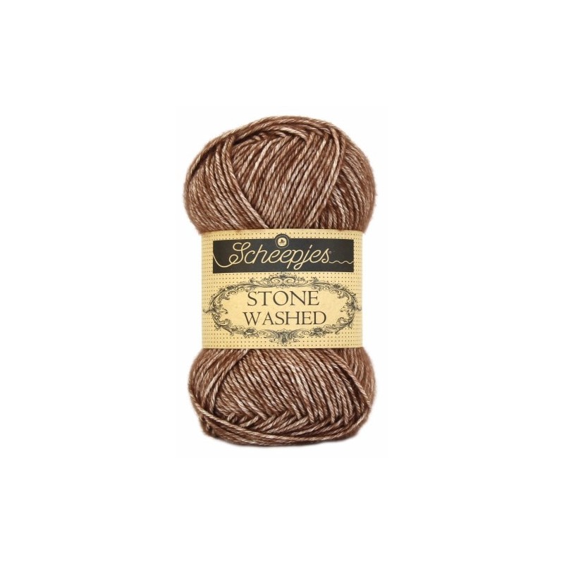 STONE WASHED 822 Brown Agate   50gr.