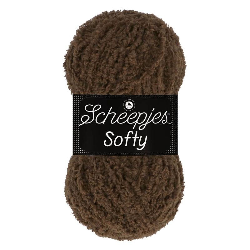 SOFTY 474 donker bruin      50gr.