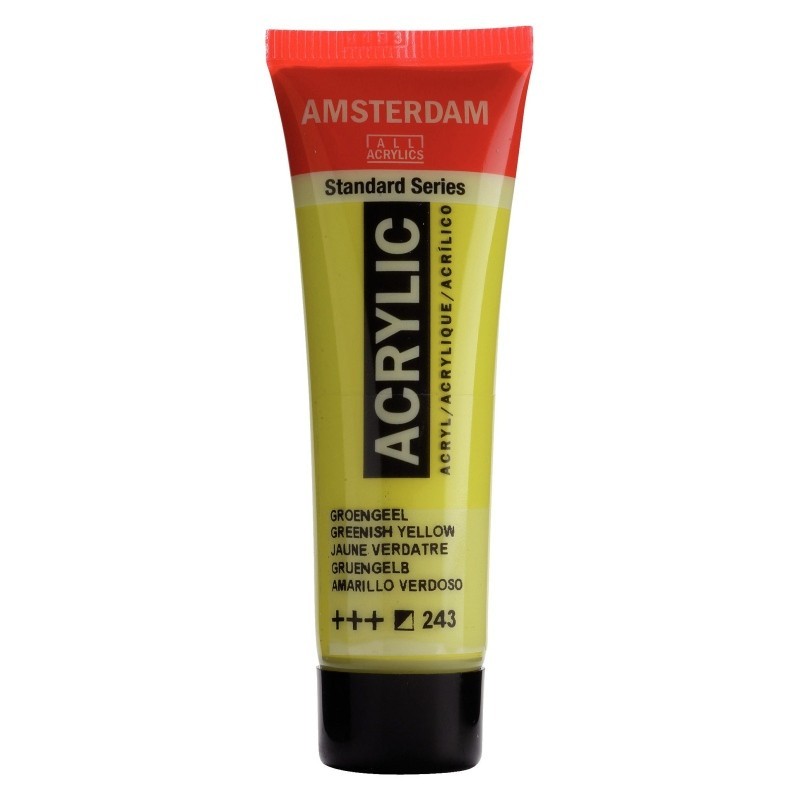Amsterdam Acrylverf 20 ml Groengeel 243