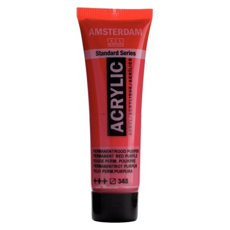 Amsterdam Acrylverf 20 ml Permanentrood Purper 348