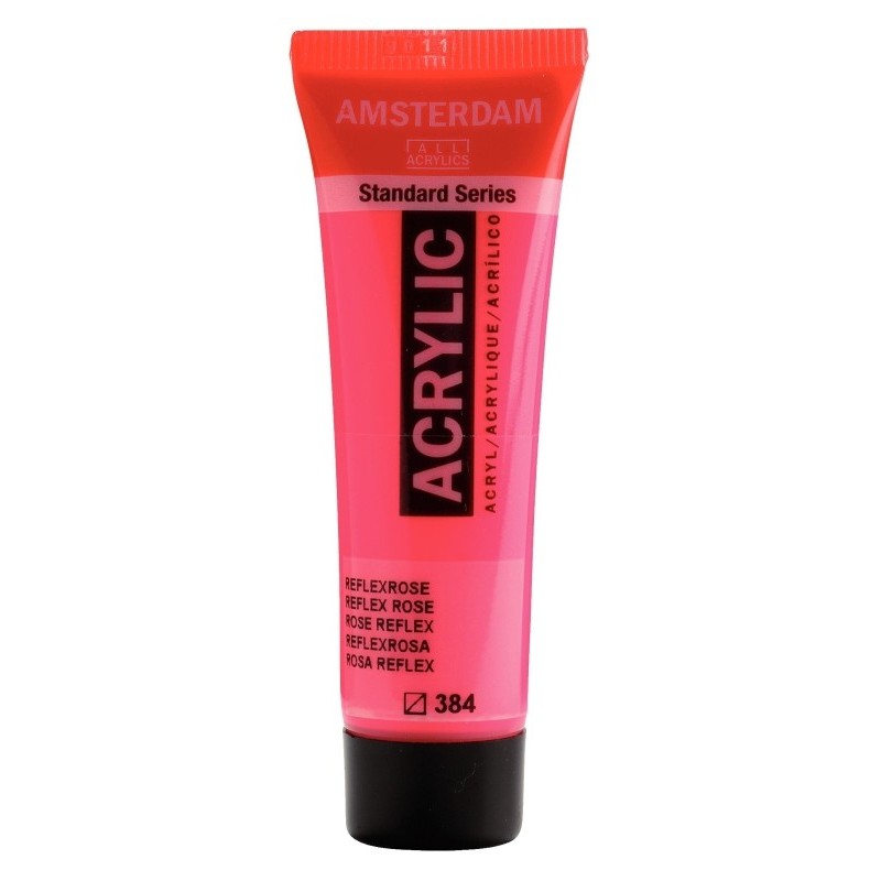 Amsterdam Acrylverf 20 ml Reflexroze 384