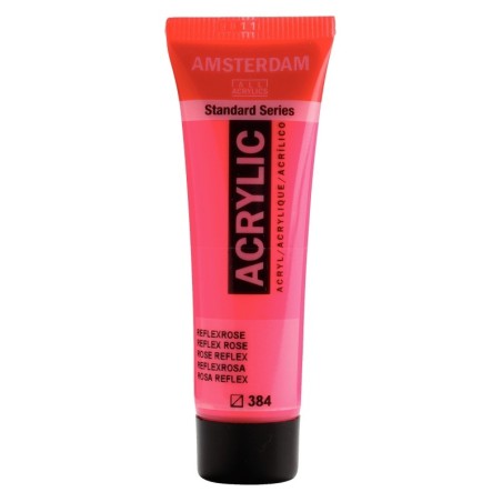 Amsterdam Acrylverf 20 ml Reflexroze 384