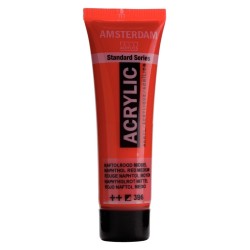 Amsterdam Acrylverf 20 ml Naftolrood Middel 396