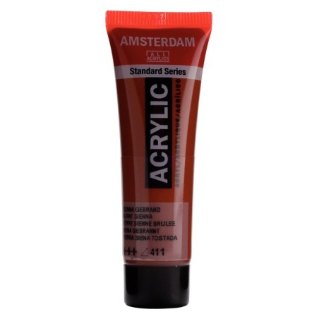 Amsterdam Acrylverf 20 ml Sienna Gebrand 411
