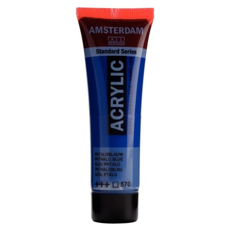 Amsterdam Acrylverf 20 ml Phtaloblauw 570