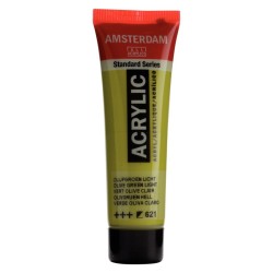Amsterdam Acrylverf 20 ml Olijfgroen Licht 621