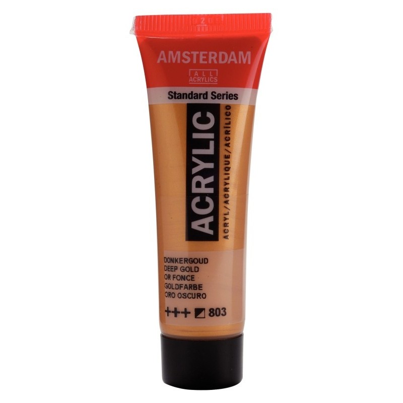 Amsterdam Acrylverf 20 ml Donkergoud 803
