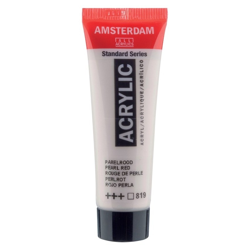 Amsterdam Acrylverf 20 ml Parelrood 819