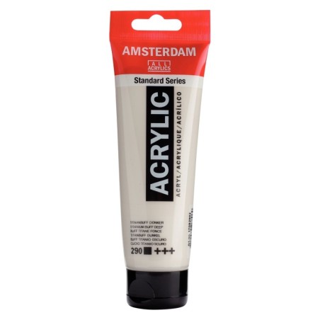 Amsterdam Acrylverf 120 ml Titaanbuff Donker 290