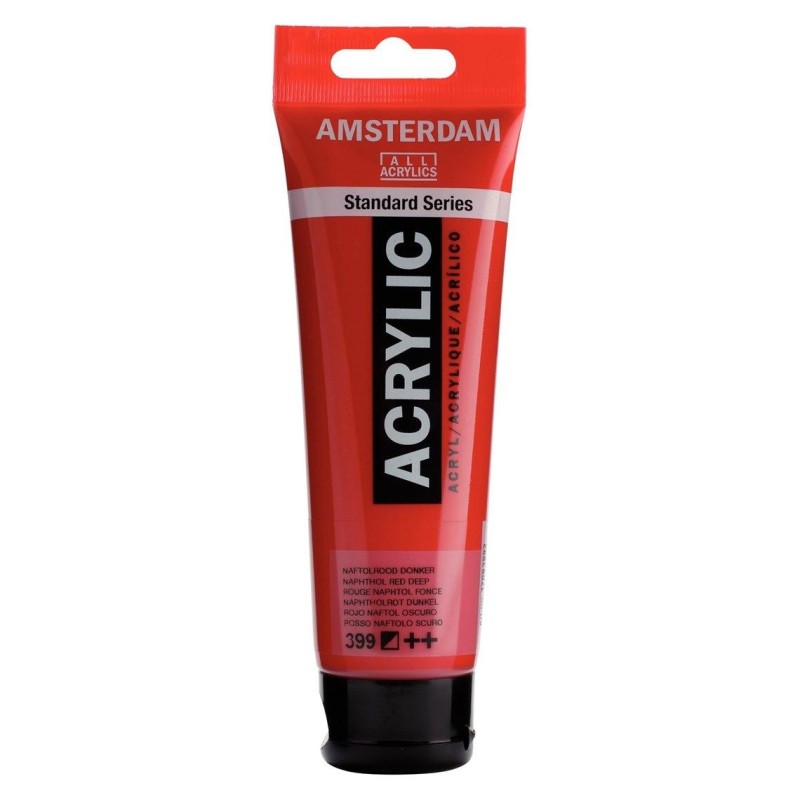 Amsterdam Acrylverf 120 ml Naftolrood Donker 399