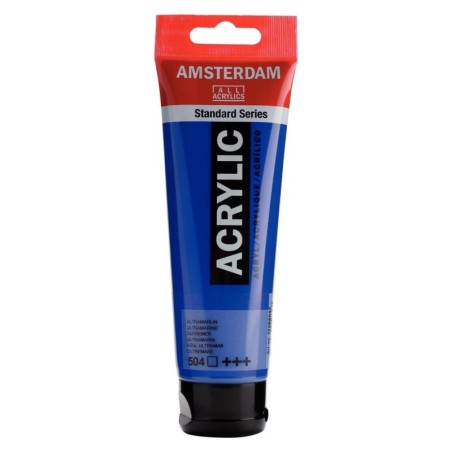 Amsterdam Acrylverf 120 ml Ultramarijn 504