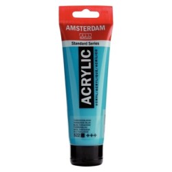 Amsterdam Acrylverf 120 ml Turkooisblauw 522