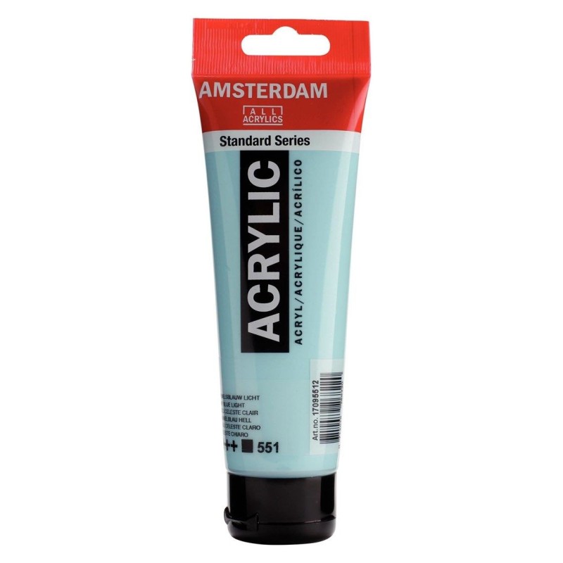 Amsterdam Acrylverf 120 ml Hemelsblauw Licht 551