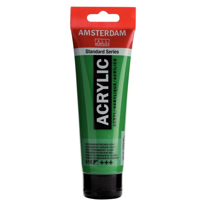 Amsterdam Acrylverf 120 ml Permanentgroen Licht 61