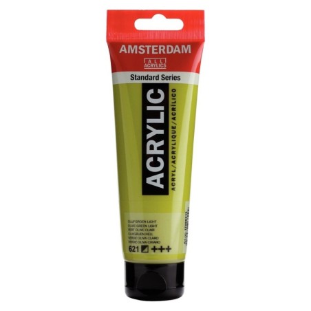 Amsterdam Acrylverf 120 ml Olijfgroen Licht 621