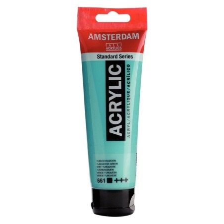 Amsterdam Acrylverf 120 ml Turkooisgroen 661