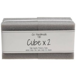 Memory foam kubus 8x8cm /2st