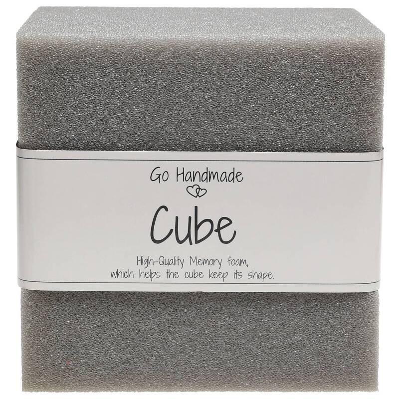 Memory foam kubus 12x12cm /st