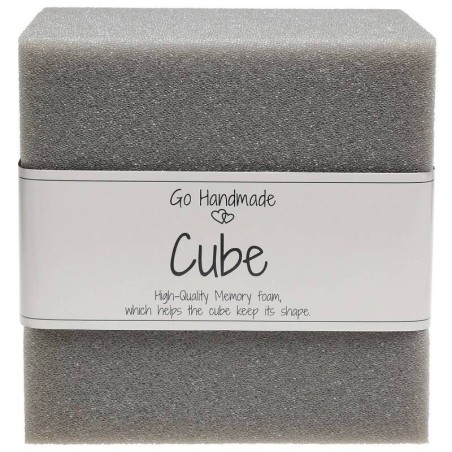 Memory foam kubus 12x12cm /st