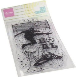 Marianne D Clear Stamps Art stamps - Voetbal MM164