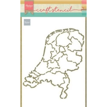 Marianne D Craft Stencil Nederland PS8059 210x149m