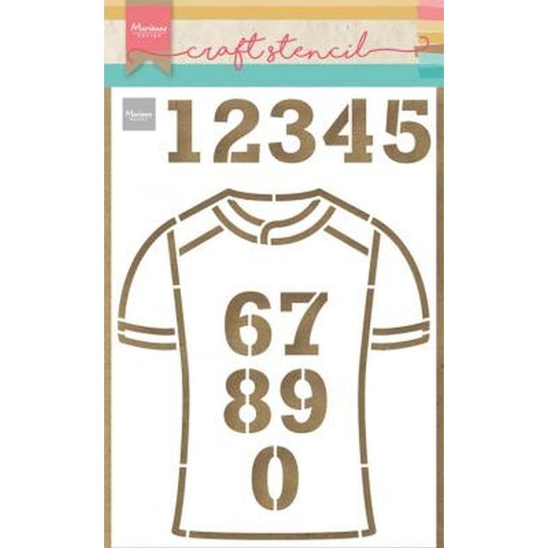 Marianne D Craft Stencil - Team shirt PS8087 150x2